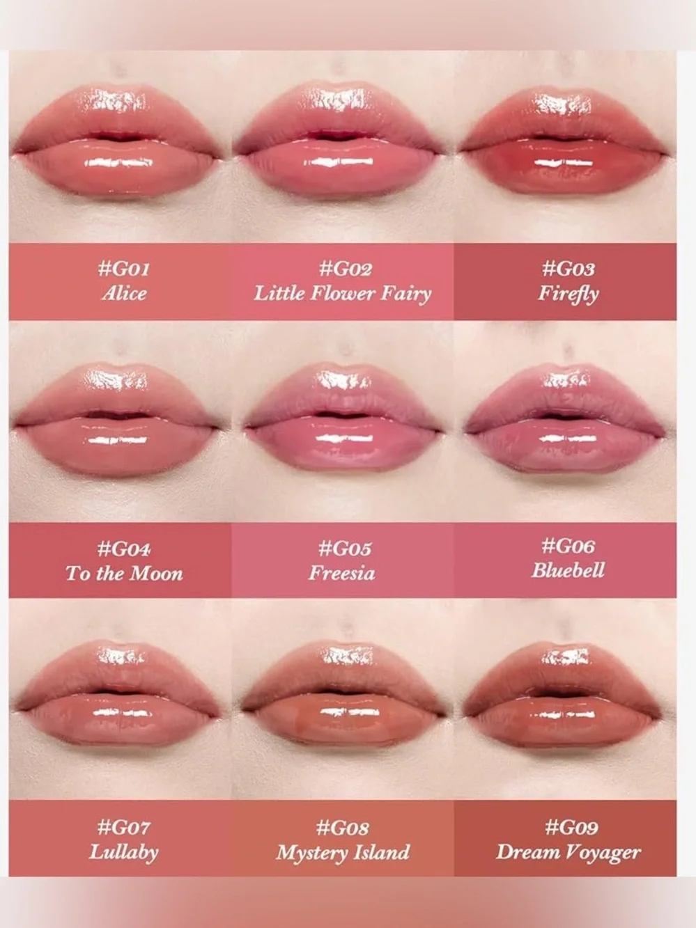 Flower Knows Midsummer Fairytales Collection Coating Lip Lacquer